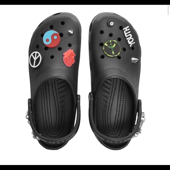 CROCS Shoes - New exclusive limited peace crocs M5/W7